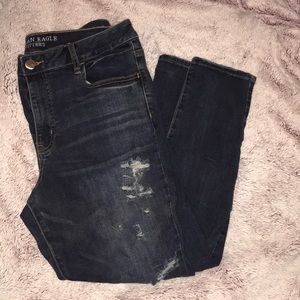 AE distressed jeggings